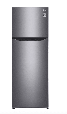 LG Refrigerator 310L, double door, fan, silver